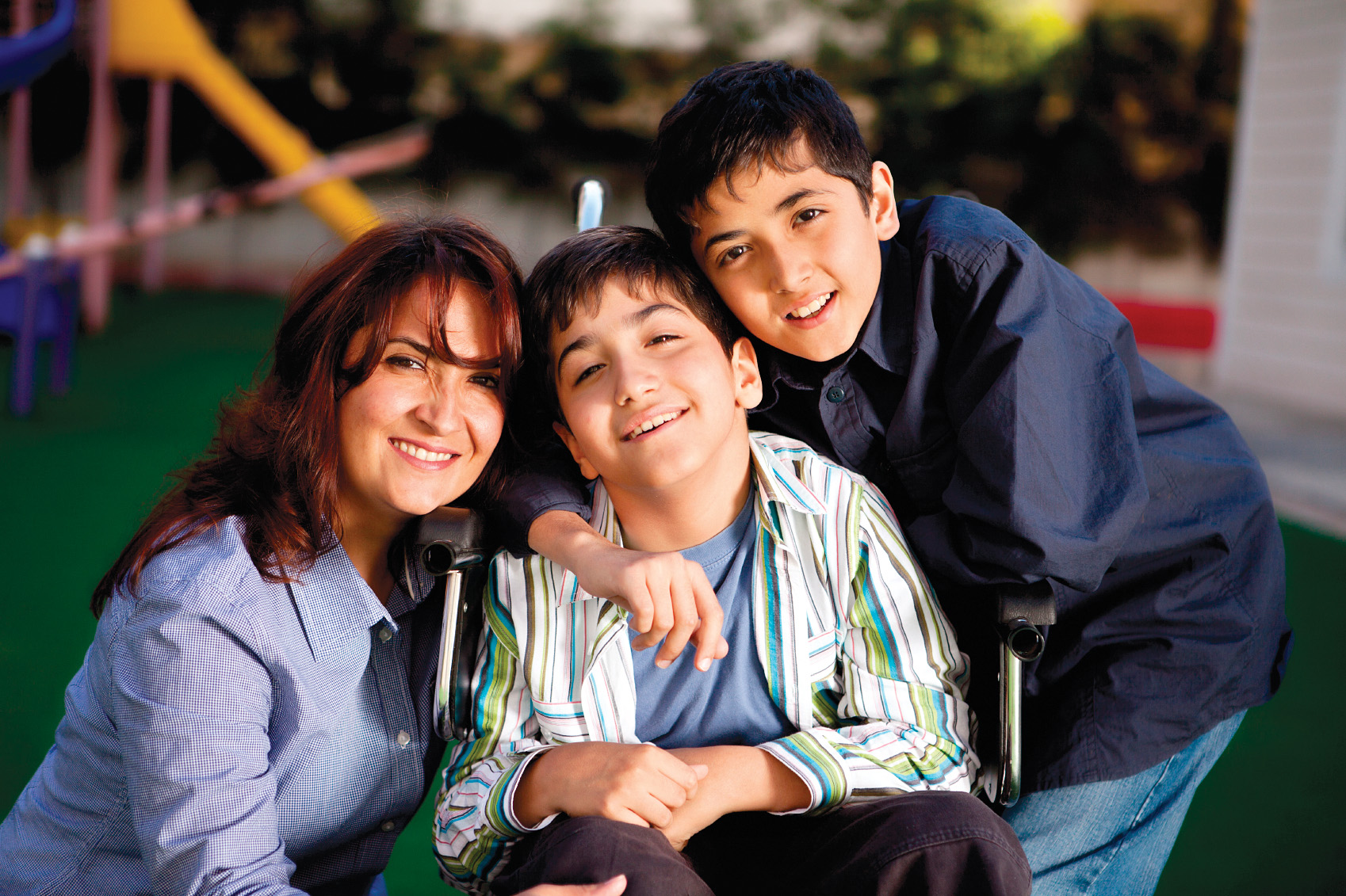 Mother with Two Sons