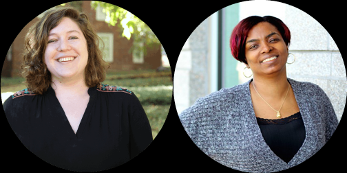 Headshots of Rachael and Birtha