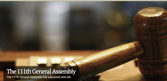 TN General Assembly Adjourns