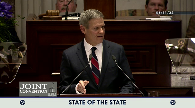 Governor Lee presents 2022 State of the State Addresss Governor Lee presents 2022 State of the State Addresss