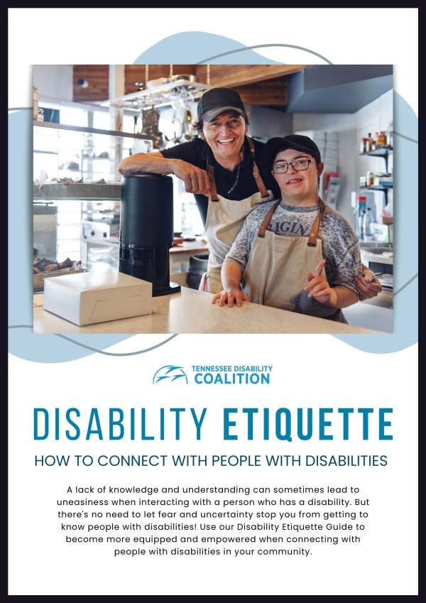 Preview of the "Disability Etiquette" Guide
