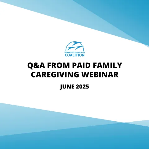 Q&A from Paid Family Caregiving Webinar June 2025