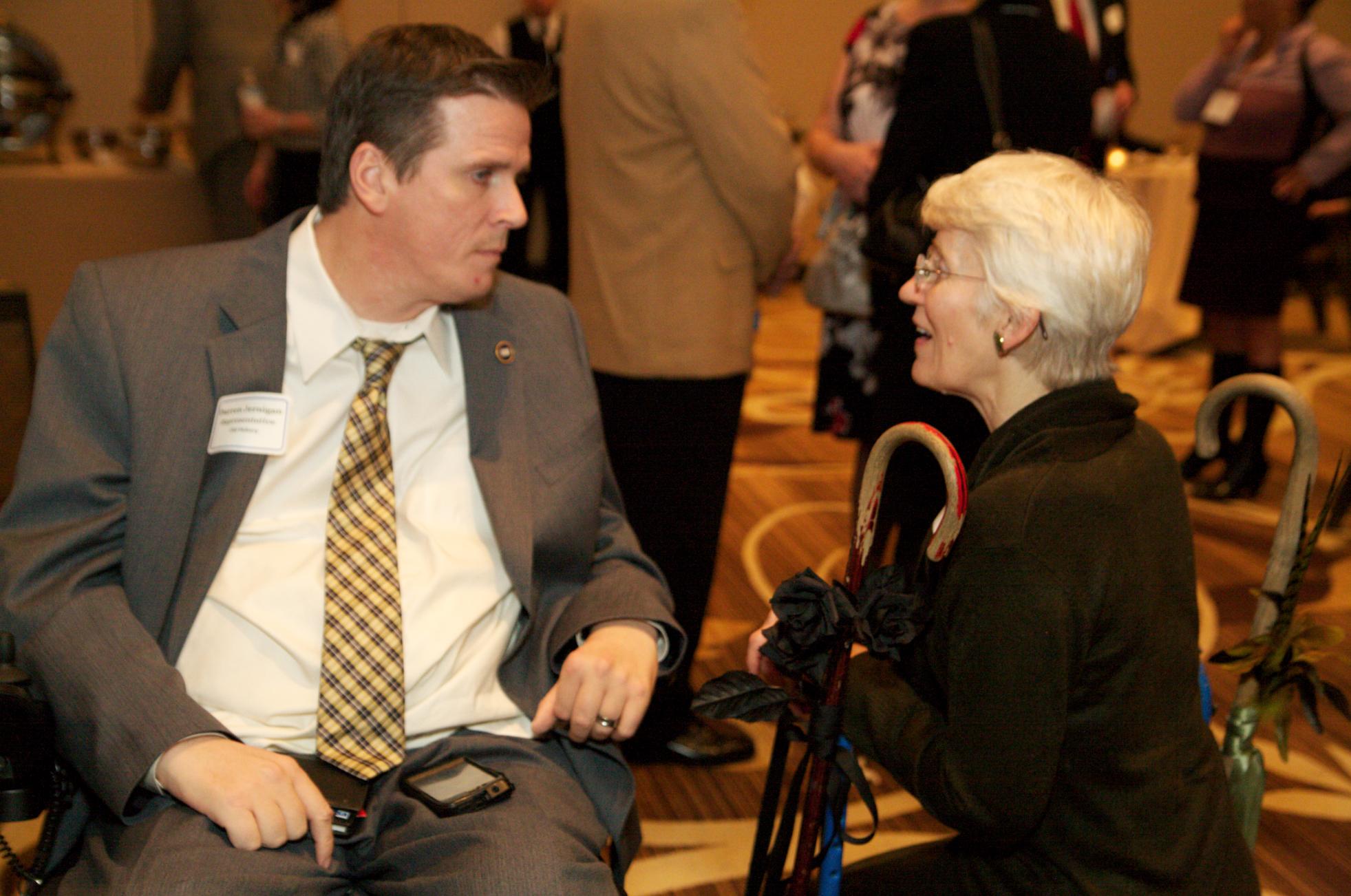 Rep Jernigan and Louise McKown